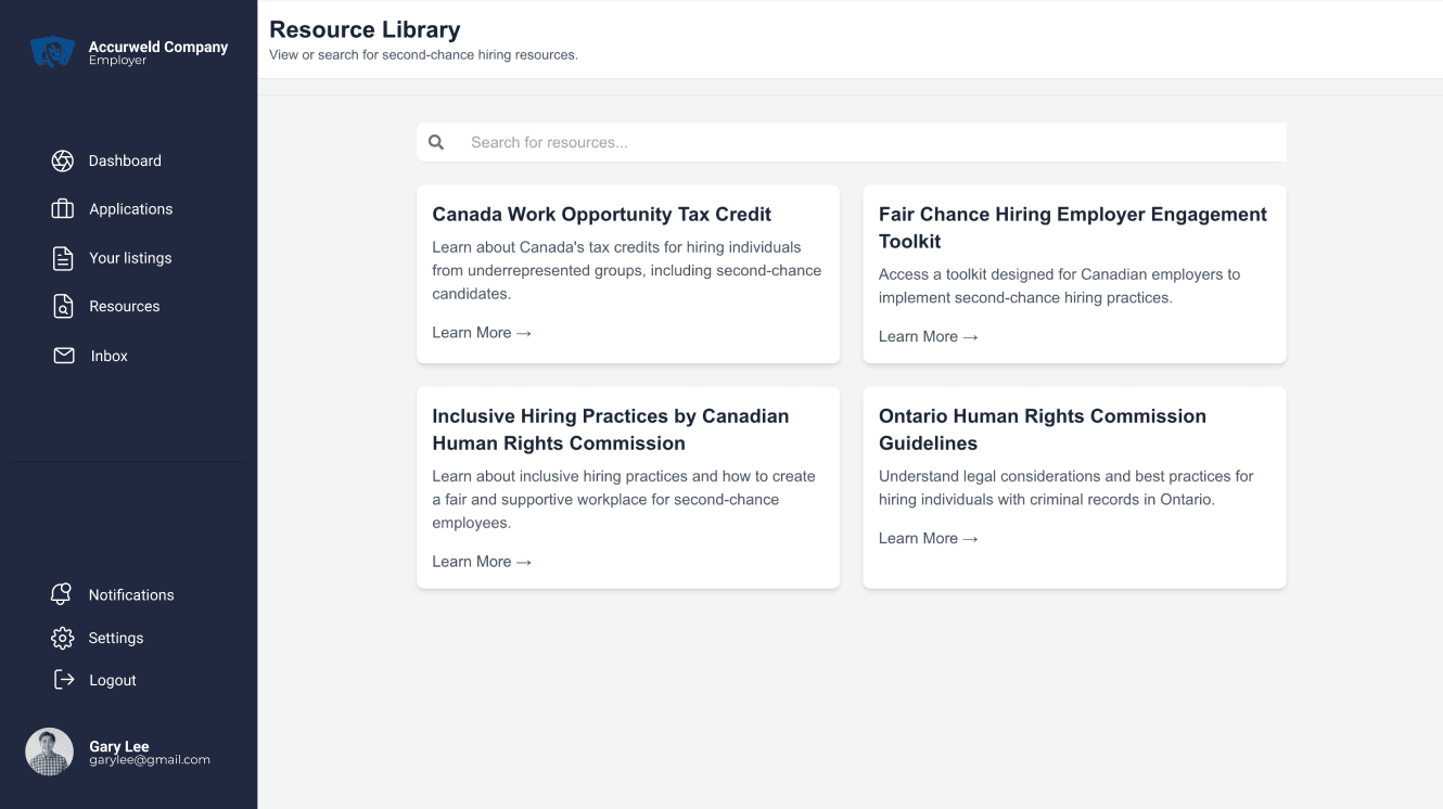 resource database